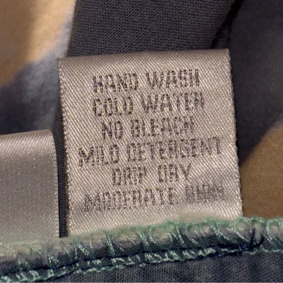 Soft Surroundings Bohemian Tie Dye Faux Wrap Full Skirt - Picture 8 of 10